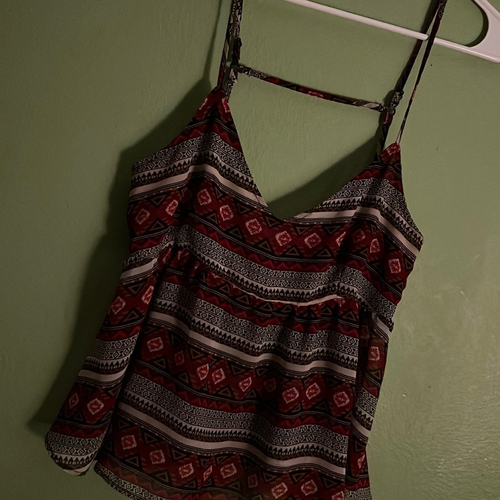 Wet Seal Size L Sheer Tank Top